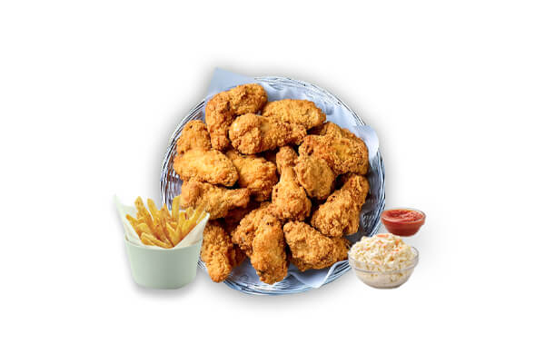 6 Combo Ailes Panees
