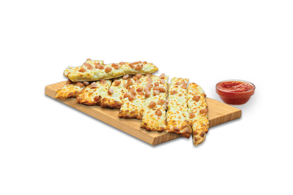 Cheesy Bread Bacon