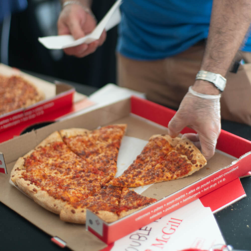 Double Pizza Boxes